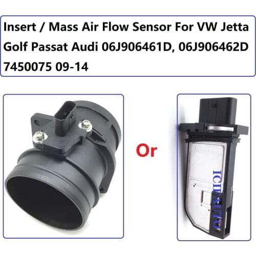 06J906461D New Air Mass Flow Sensor Meter MAF FOR VW CC Jetta Golf Passat For Seat Leon For Audi A3 A4 A5 A6 Q6 TT 1.8 2.0L