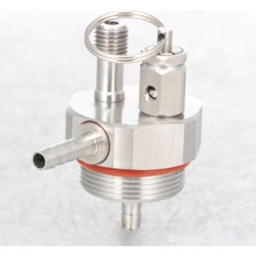 Stainless keg tap dispenser for controlling wine automatic playing wine