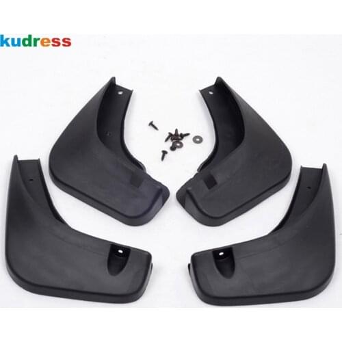 For kia soul basic 2010 2011 2012 Car Mudflaps Splash Guards Car Mud Flaps Mudguards Fender Front & Rear Protector Accessories