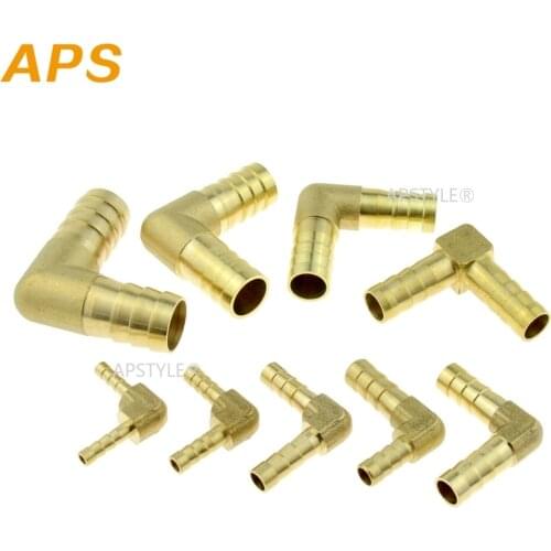 Brass Hose Pipe Fitting Coupling Elbow Equal Reducing Barb 4mm 6mm 8mm 10mm 16mm ID Hose Copper Barbed Coupler Connector Adapter