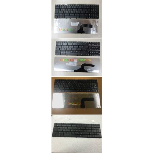 NEW Laptop Keyboard with Frame for Asus X54 X54C X54H X54HR X54HY X54L X54LY X54XI US black free shipping