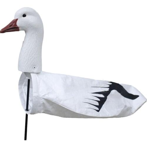 Hunting Decoy Tyvek Screen Printing Windsock EVA Plastic Snow Goose Wind Socks Plastic Goose Decoy