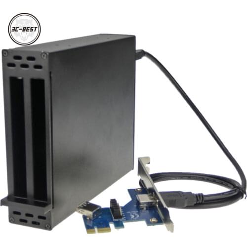 PCIe to Dual PCI Expansion Card Enclosure Introduction This adapter was designed to convert the PCIe bus into two 3
