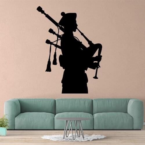 Personalized MUSIC Wall Mural Removable Wall Decal For Childrens Room Decal Creative Stickers Wall Sticker For Living Room