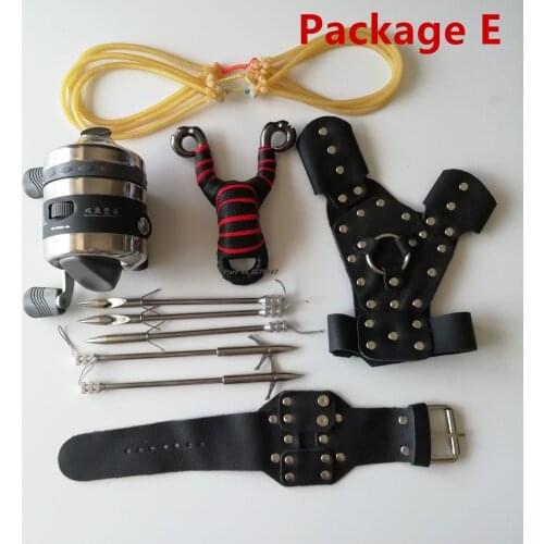 Professional Hunting Fishing Slingshot Shooting Catapult Bow Sling Shot Catapult Precise Crossbow Bolt Shooting Fish