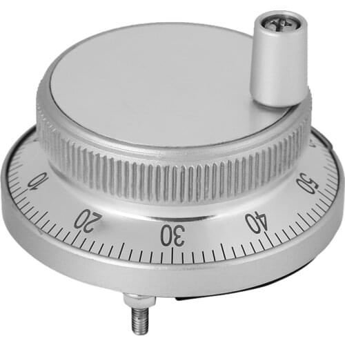 CNC Pulser HandWheel 5V 60mm 500rpm Manual Pulse Generator HandWheel Machine Rotary Encoder Electronic