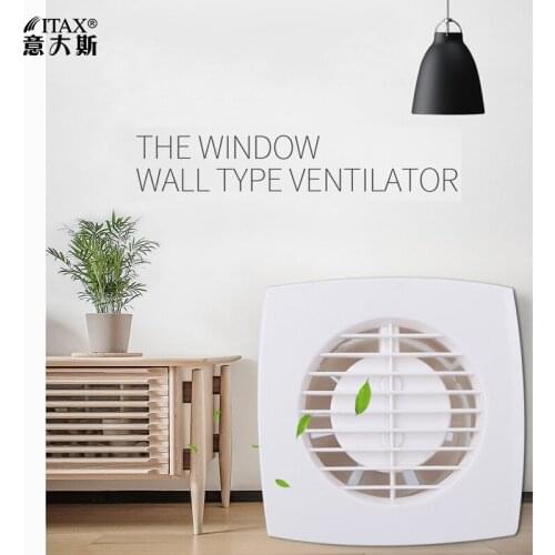 Ventilation fan bathroom kitchen change exhaust 6 inch silent window ITAS9925A