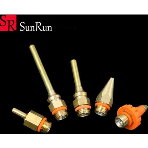 All kinds of hot melt glue gun, high-quality hot melt glue gun nozzle nozzle Tsui. Hot sol gun nozzle accessories