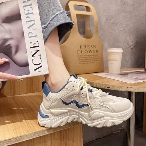 Womens shoes summer leisure running outdoor sneakers fly woven mesh comfortable breathable non-slip elastic vulcanized shoes