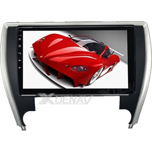 10 Inch Car stereo 2 din android Car DVD Player Frame For Toyota Camry 2015 Radio Multimedia Stereo Player car GPS navigation