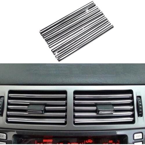 Car-styling 2018 New U Shaped DIY Air Vent Grille Decoration for Fiat 500 600 500l 500x diagnostic punto stilo bravo freemont
