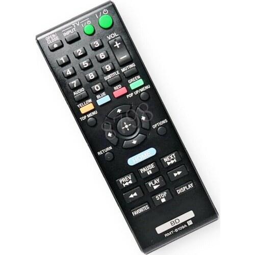 BDP-BX18 BDP-S185 BDP-S590WM BDP-S5100 For Sony BLU-RAY Player Remote Control