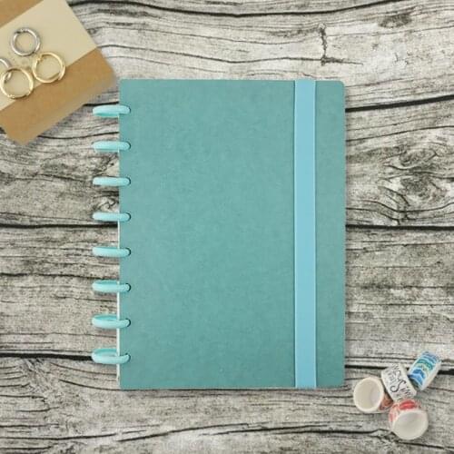 Mushroom Hole A5 Binding Discs Notebook Set Office Supplies Graffiti Notebooks Dot Grid Planner Diary Notepad Student Stationery