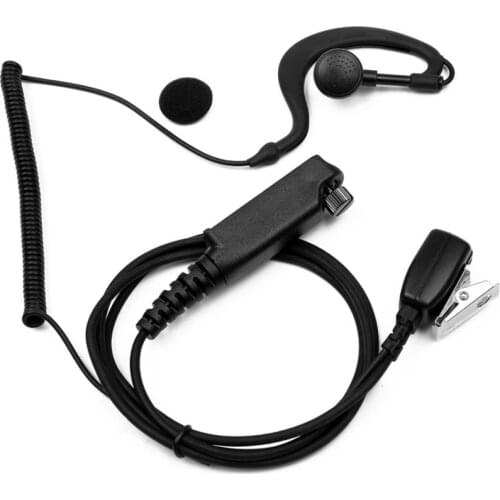 Two Way Radio Earhook Earpiece Mic for Sepura Walkie Talkie STP8030 STP8000 STP9000 STP8035 STP8040