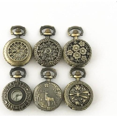 FANTASY UNIVERSE Freeshipping wholesale 20PC a lot pocket Watch necklace HRBBBB09