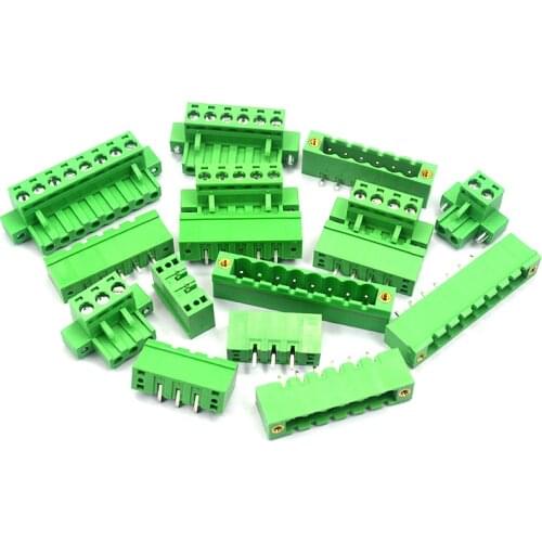 2EDGWB-5.08-2P3P4P5P6P7P8P10P,Wall terminal, pluggable terminal pluggable terminal block 2EDGKM Screw with fixed ear plug