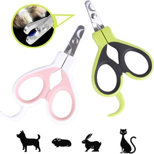 Cat Dog Pet Nail Clipper Pets Cat Dog Claw Trimmer Cutter With Sickle Grooming Scissors Clippers For Rabbit Puppy Kitty Hamsters