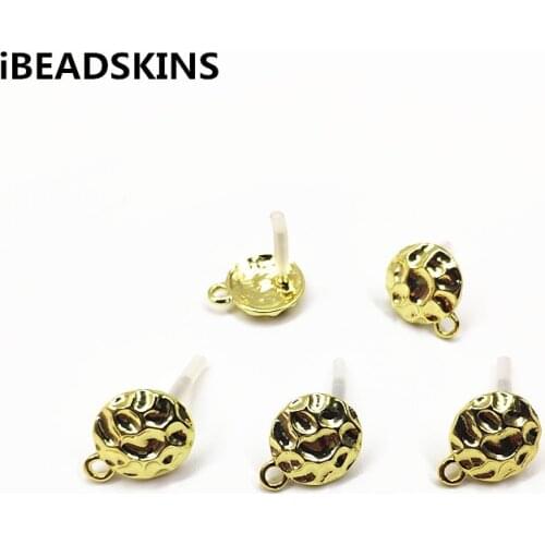 New arrival! 17x14mm 100pcs Round-shape Stud earring for earrings accessories,parts,hand Made Jewelry Earring DIY
