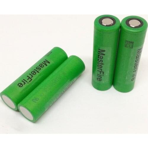 MasterFire Original 18650 3000mah US18650VTC6 3.7V Rechargeable Li-ion Battery For Sony VTC6 Lithium Batteries 30A Discharge
