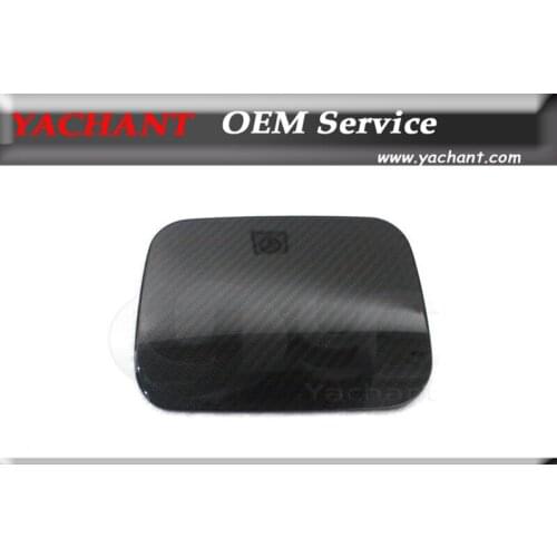 Car Styling Dry Carbon Fiber Tank Cover Fit For 2001-2004 Subaru Impreza WRX STI 7-8th Fuel Cap Cover