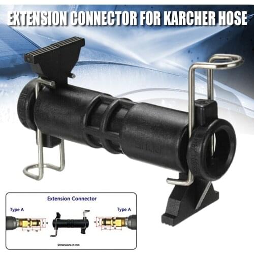 New High Pressure Hose Extension Connector Adapter For Karcher High Pressure Cleaners Garden Irrigation Fitting