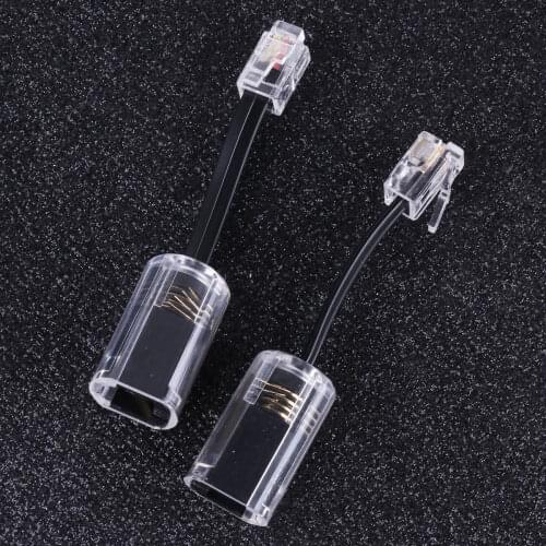 2pcs Universal Telephone Cord Detangler 360 Degree Extended Rotating Anti-tangle Landline Swivel Cable Untangler