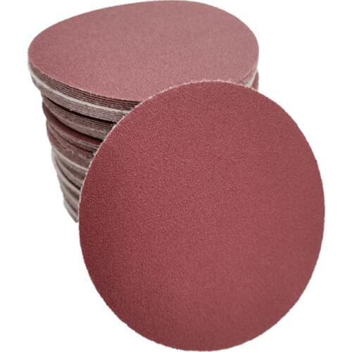 5pcs 5 Inch 125mm Round Sandpaper Disk Sand Sheets Grit 80-1200 Hook and Loop Sanding Disc Polish