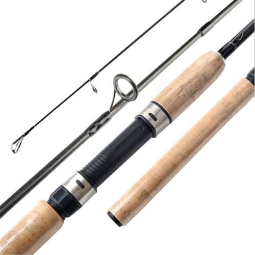2021 New 1.8m 2.1m 2.4m 2.7m Spinning Fishing Rod Carbon Fiber 2 Sec Bass Fishing Pole Lure Fishing Pole Fishing Tackle