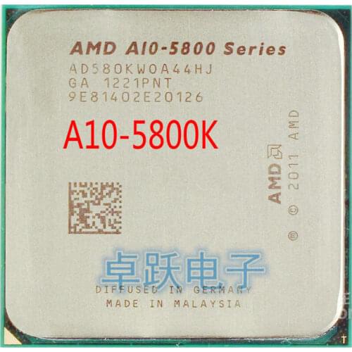 AMD A-Series A10-5800K A10 5800K FM2 Quad-Core CPU 100% working properly Desktop Processor free shipping