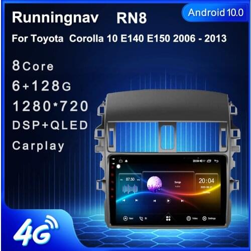 Android 10.1 Car Radio Multimedia Player GPS Navigation For Toyota Corolla 2007 2008 2009 2010 2011 2012 2013 2014 2015