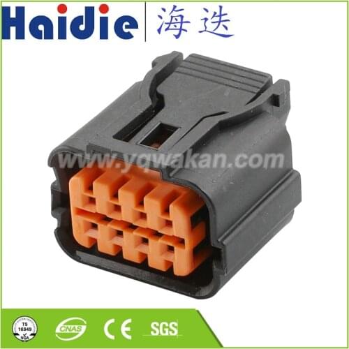 Free shipping 2sets 8pin auto wiring harness cable plastic KIA harness plug waterprof connector HP285-08021