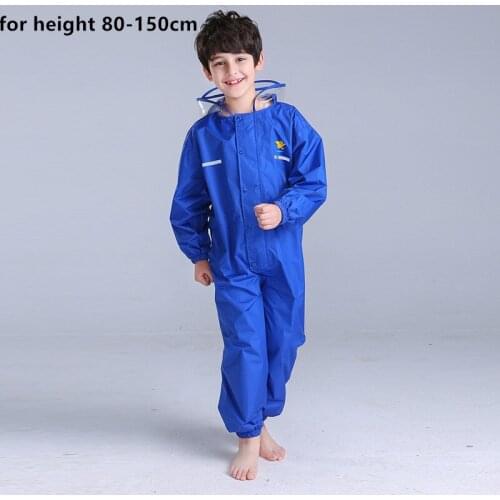80-150cm Raincoat for children boy girls rain covers, childrens raincoats, kindergartens raincoats