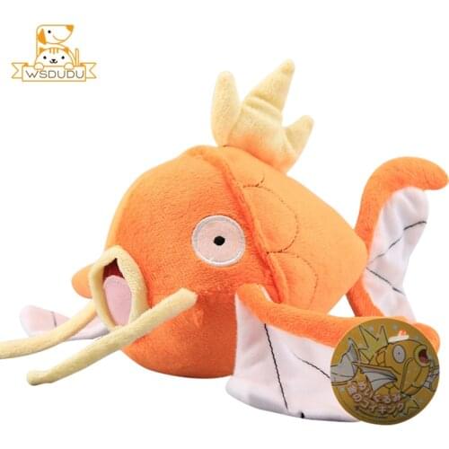 Kawaii Magikarp Anime Figure Colorful Soft Plush Stuffed Toys Cute Cartoon Animals Fish Dolls Cognition Pillow For Children Gift