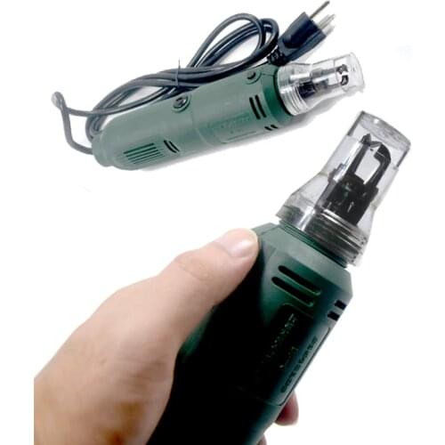 DF-6 Enameled Wire Stripping Machine Varnished Wire Stripper Enameled Copper Wire Stripper Cleans the enamel wire perfectly