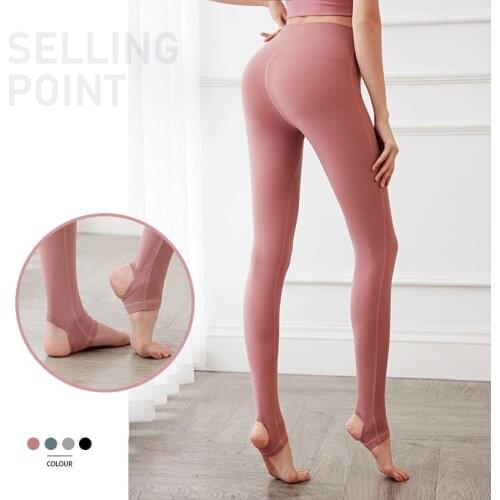 Hot Sale Fitness Female Full Length Legging Professional Sports Leggings Step on foot Fitness Yoga Pants Running Tights Leggings