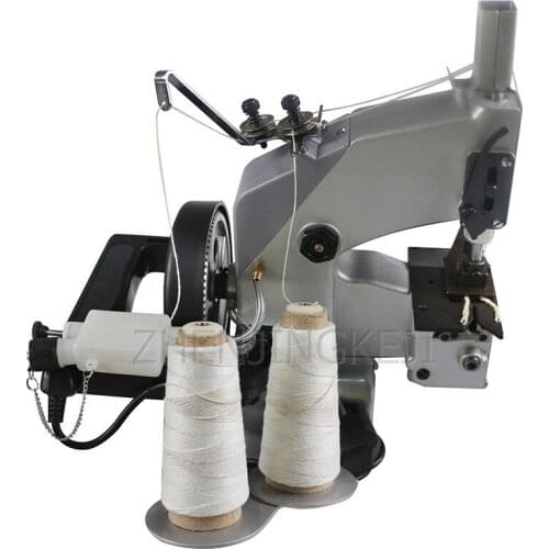 Small Portable Sealing Machine Electric Woven Bag Multi-function Sewing Machine Double Needle Double Thread Sewing Equipment