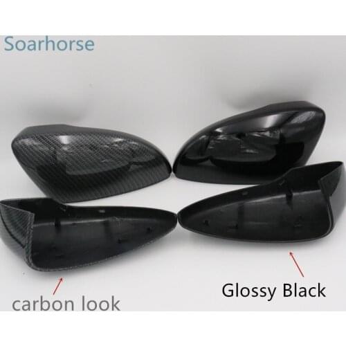 Car Rearview Mirror Cover Side Wing Mirror Caps For Volkswagen Beetle CC Eos Passat B7 Scirocco For Jetta MK6