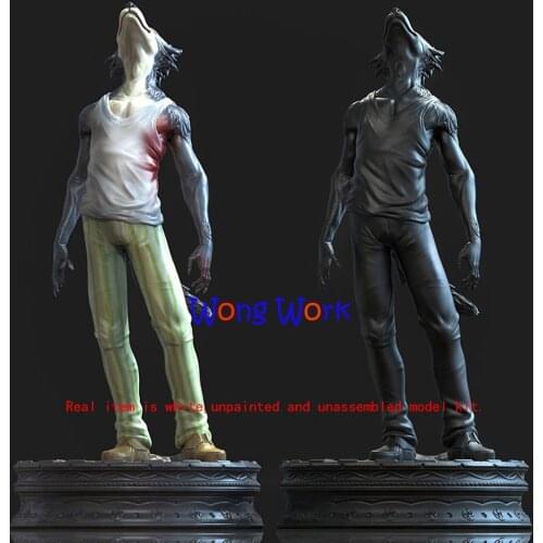 Wong Work Unpainted 15cmH 18cmH 3D Printing Unassembled Garage Kits GK Model Kit Figure Statue Hollow TZ-210710-17