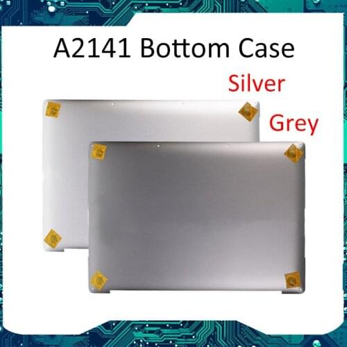 NEW Laptop 16" A2141 Bottom Case Lower Battery Housing Back Cover for Macbook Pro Retina 16" EMC 3347 Late 2019 Year Grey Silver