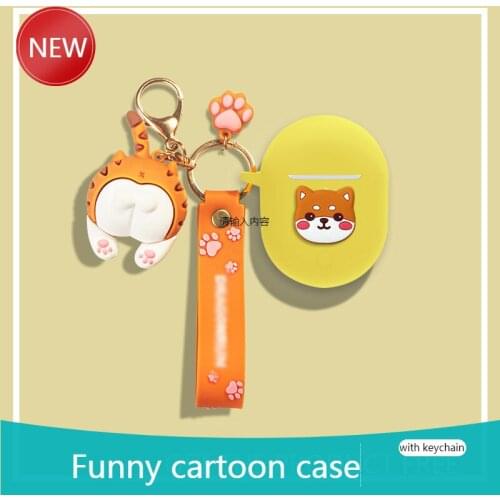 For Xaiomi Redmi AirDots 3 PRO Cartoon dog Wireless Bluetooth Earphone Case Charging box soft shockproof Cover Redmi Airdots3pro