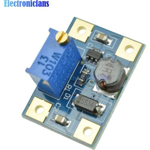 DC-DC SX1308 Step UP Adjustable Power Module Boost Converter 2-24V to 2-28V 2A Step-Up Converter Module Automatic Protection