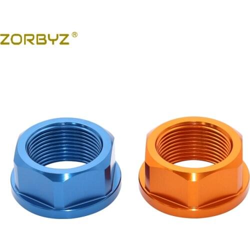 ZORBYZ M25 Rear Wheel Axle Nut Screw Bolt For 125 250 300 350 450 SXF SX XC XCF 2013-2021 2020 2019 1090 1190 1290 Adventure