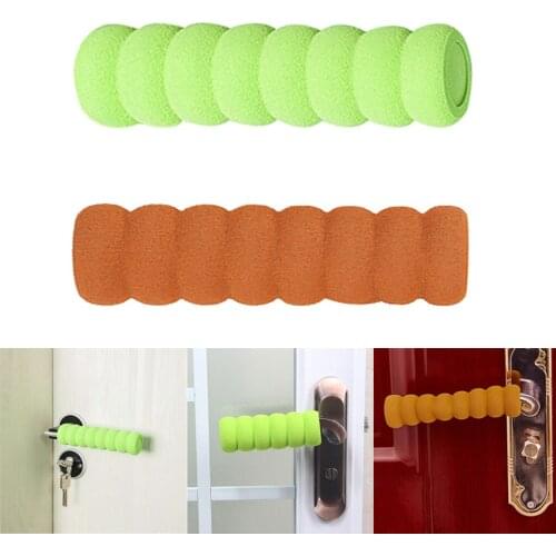 2pcs Anti-collision EVA Foam Door Handle Knob Cover Safety Guard Protector