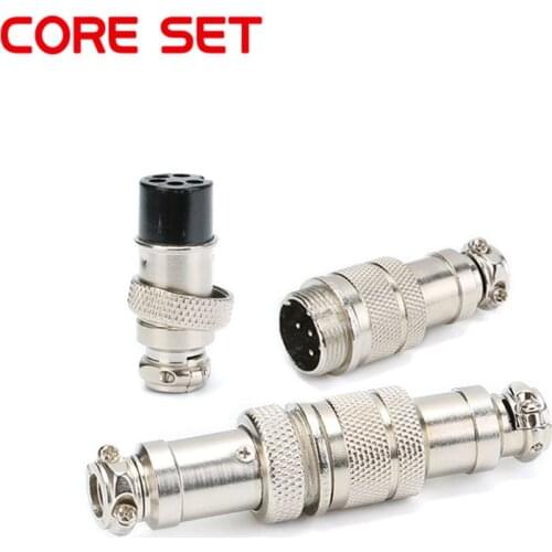 GX16-2/3/4/5/6/7/8 Aviation Plug Male And Female Pin Connector Circular Connectors Socket Plug GX16 Diameter 16mm