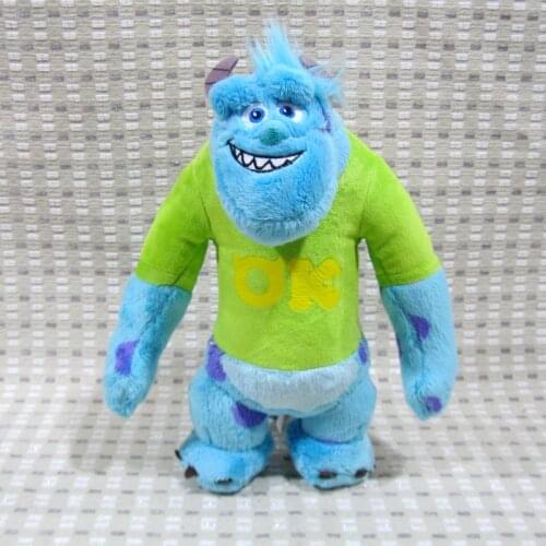 Disney Film Monsters, Inc Cartoon Figure Sulley Plush Toy 25CM Birthday Presents For The Doll