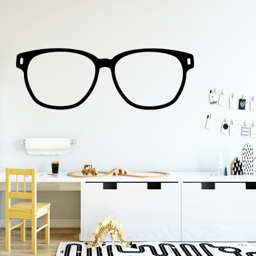 Diy glasses Home Decorations Pvc Decal Pvc Wall Decals Diy Pvc Home Decoration Accessories Bedroom Wall Stickers