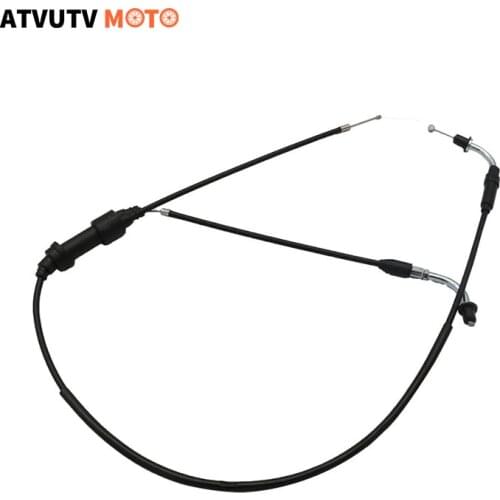Motorcycle Throttle Cable For Yamaha Y-Zinger PW80 PeeWee 80 Dirt Bike 1983-2000 2001 2002 2003 2004 2005 2006 98cm