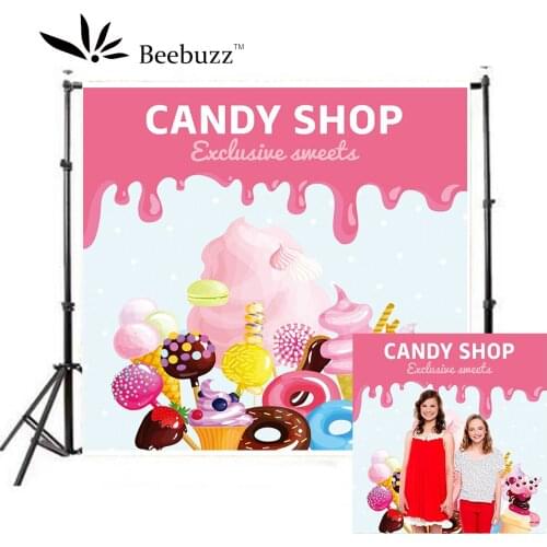 Sweet Candy Photo Backgrounds Confectionery Photographic Backdrops for Photo Studio