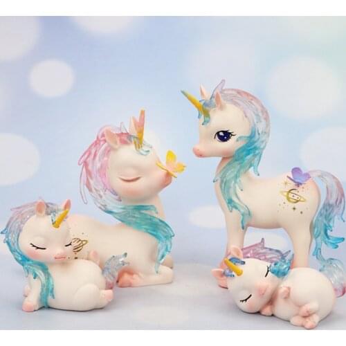 Car Dolls Cute Unicorn Decorations Car Interior Cute Creative Gifts Desktop Living Room Decorations Anime Car Accessories