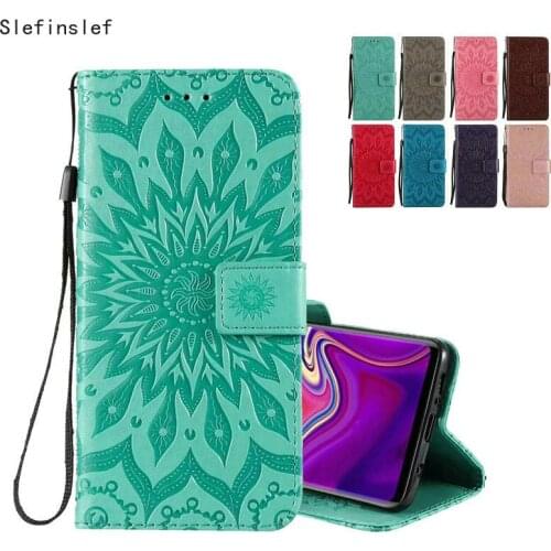 3D Sun Flower Skin Leather Case For OnePlus One Plus 8 Pro Wallet Book Pouch OnePlus 5 5t 6 6t 7 Pro Flip Stand Cover Etui Kryt